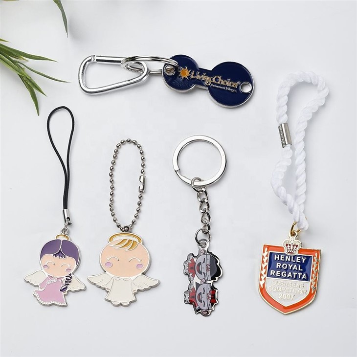 Enamel Custom Metal Key Chains