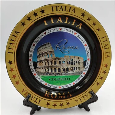 Olaszország Souvenirs Roma egyedi kerámia emléktábla