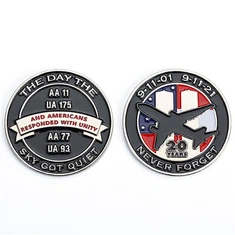 Kihívási érme bélyegzése tokenek gravírozására